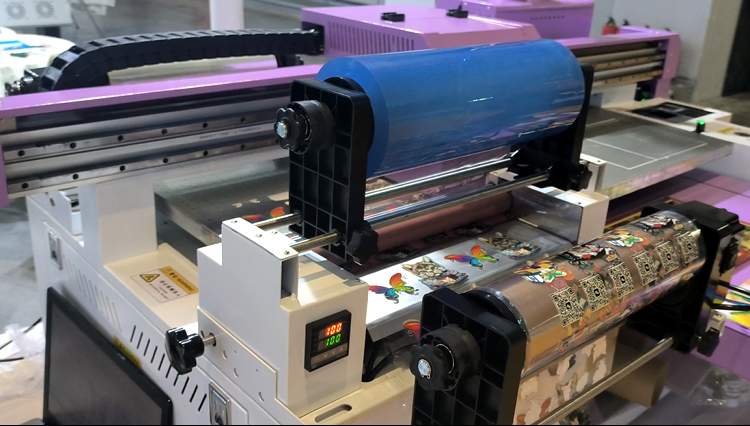 Commercial Uv Printing Machine - Hybrid 6090 Flatbed And Roll Uv