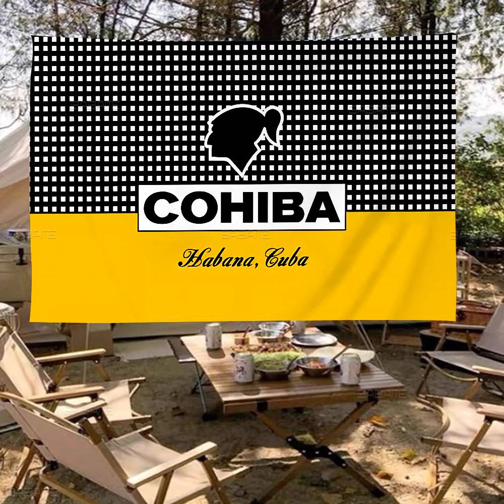 Commercial Banner Printing - C-Cohibas Cigarette Advanced Printing Commercial Advertising