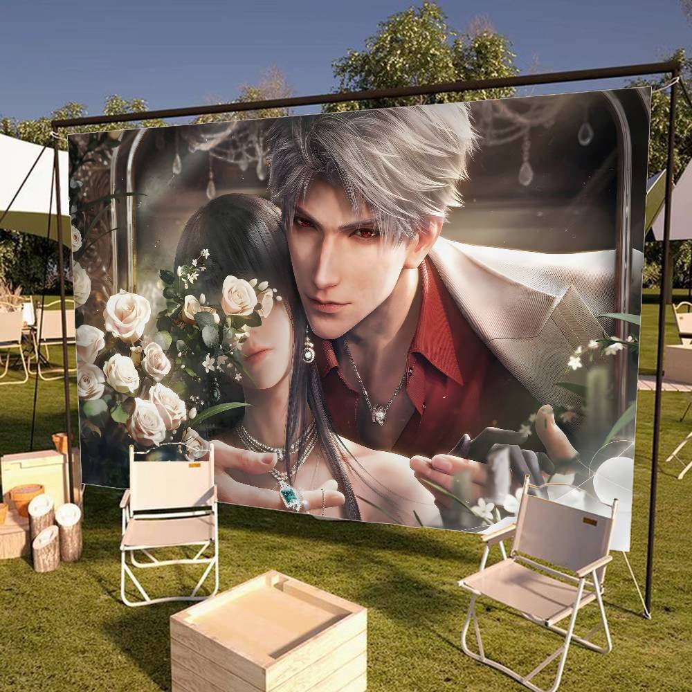 Commercial Banner Printing - Love And Deep Space game Advanced
