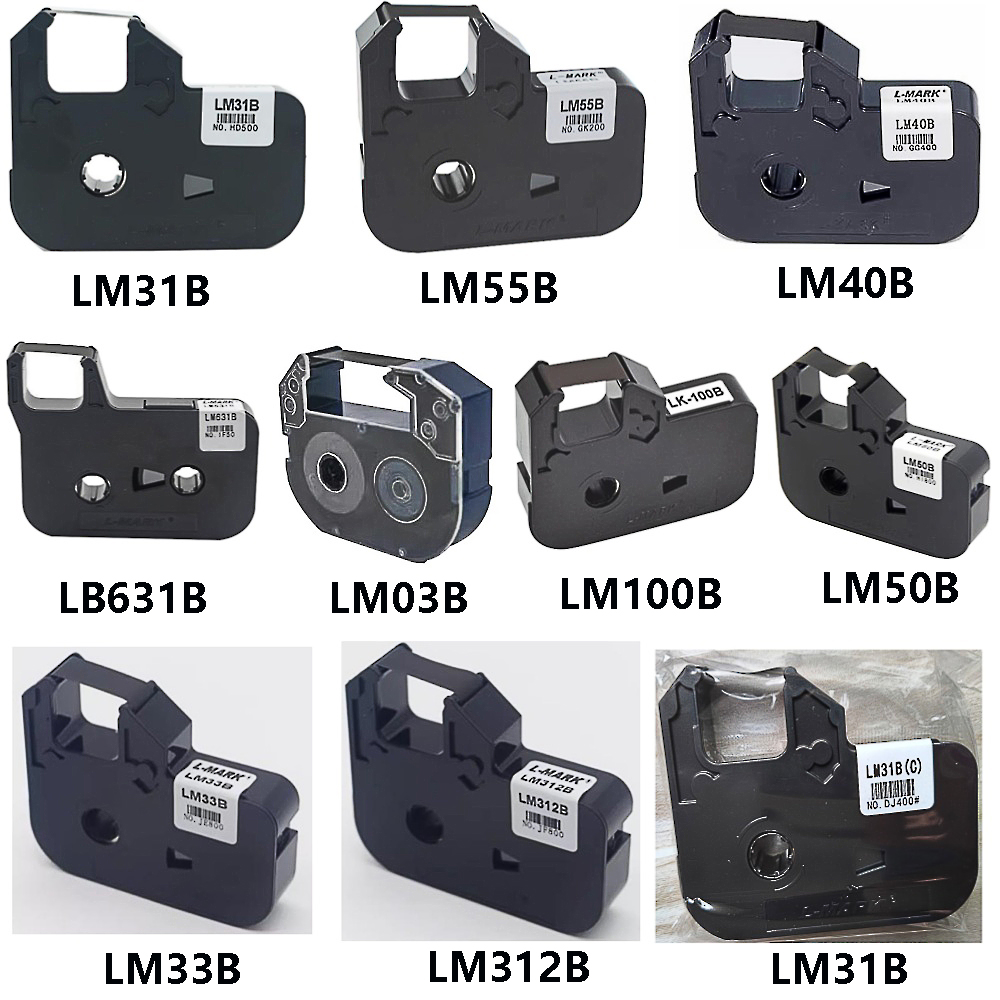 Commercial Label Printing Machine - Original Ink Ribbon Black Ink Cartridge
