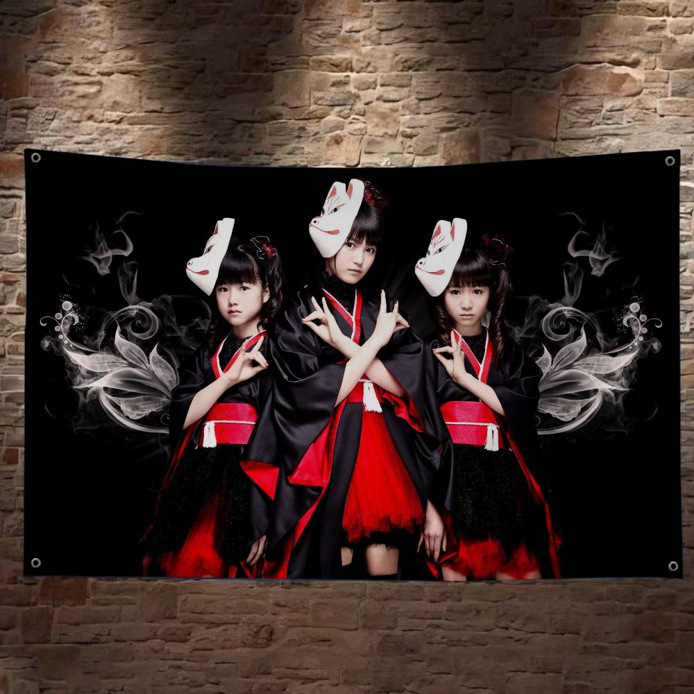 Commercial Banner Printing - Classic Kawaii Metal Band B-Babymetal Advanced