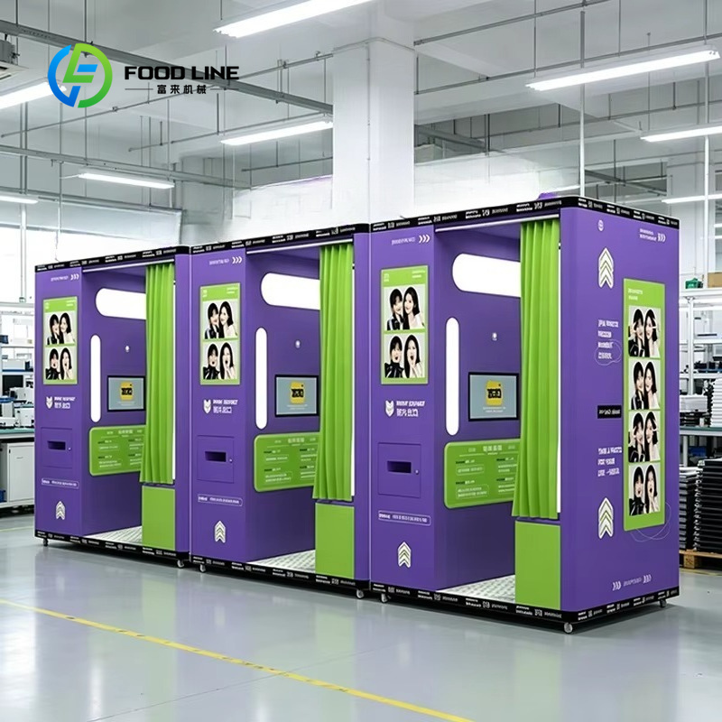 Commercial Printing Operations - customized mobile coin operated photo booth