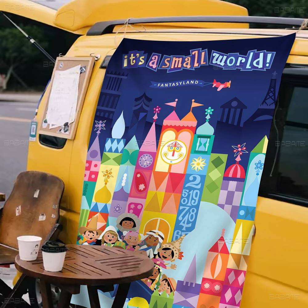 Commercial Banner Printing - It Is A Small World Advanced