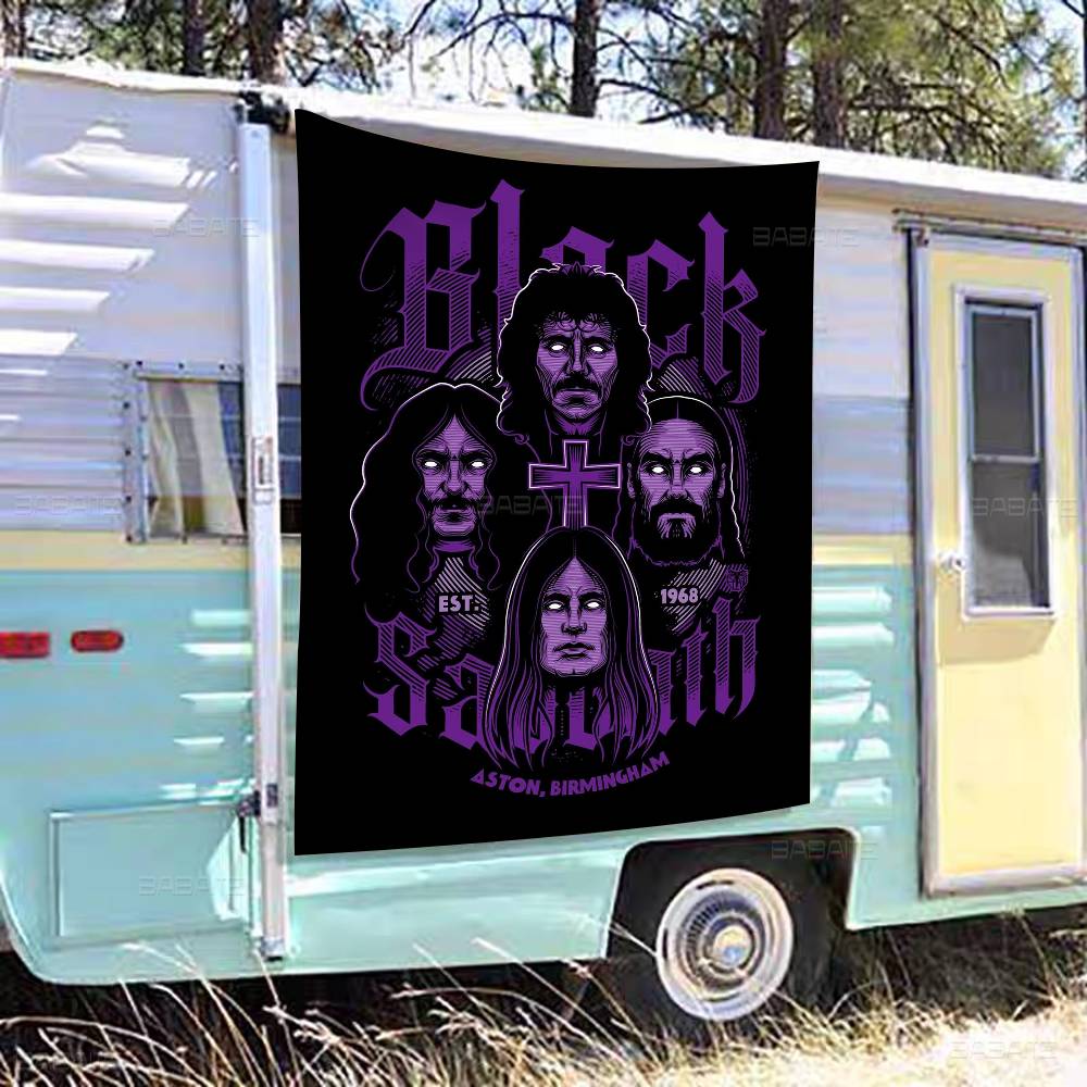 Black Sabbath Heavy Metal Adva - Commercial Banner Printing review and price