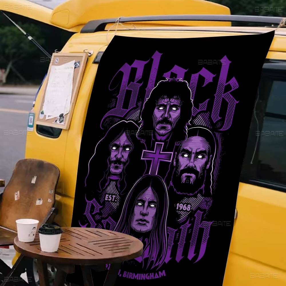Black Sabbath Heavy Metal Adva - Commercial Banner Printing review and price