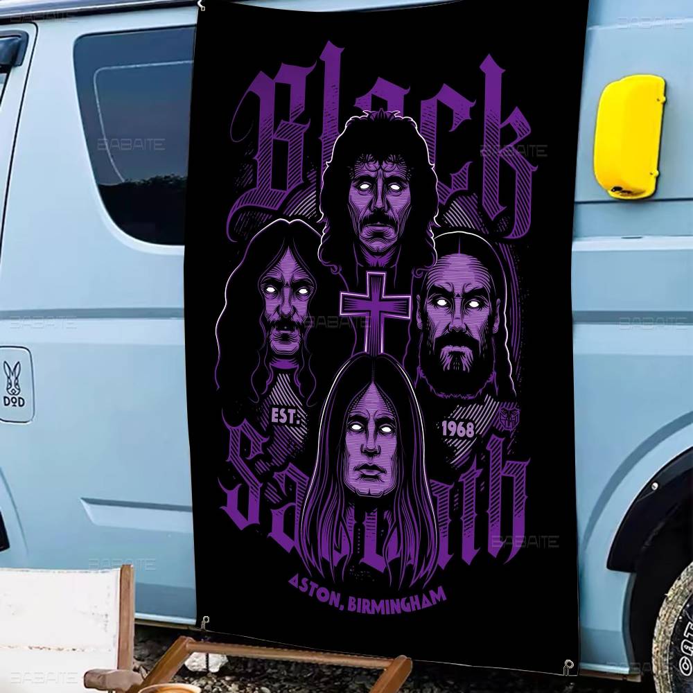 Black Sabbath Heavy Metal Adva - Commercial Banner Printing review and price