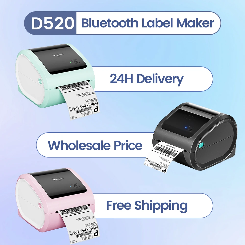 Wireless Bluethooth Shipping P - Commercial Label Printing Machine review and price