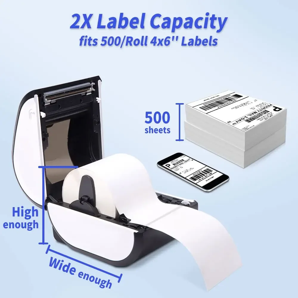Wireless Bluethooth Shipping P - Commercial Label Printing Machine review and price
