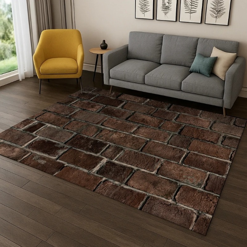 3D Brick Stone Building Carpet - Commercial Wall Printing Machine review and price