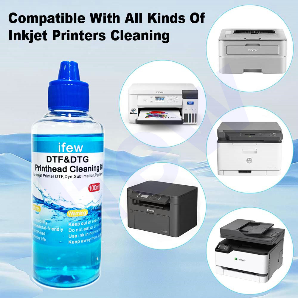 100ML Inkjet Printer Head Clea - Print Head Cleaning Kit review and price