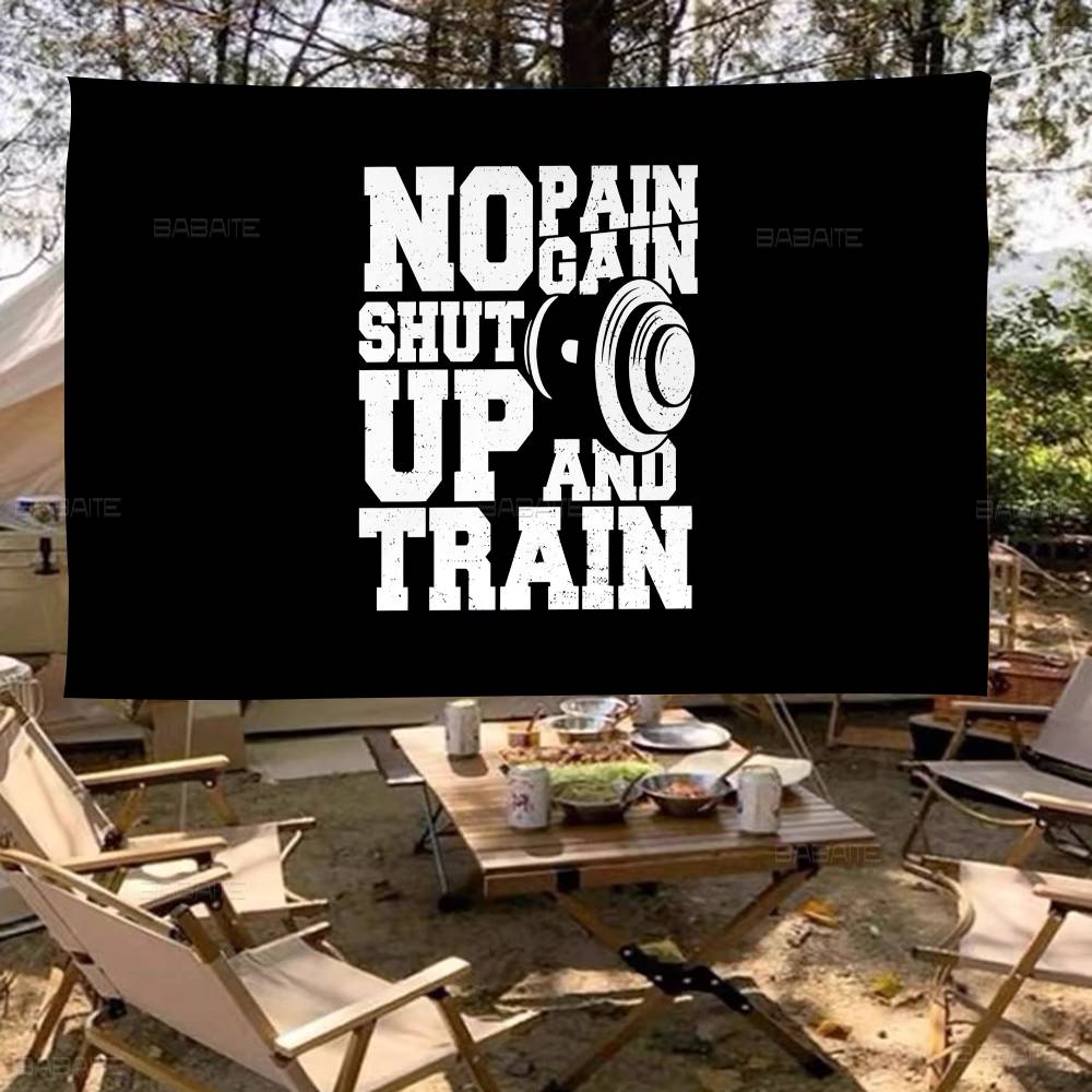 No Pain No Gain GYM Advanced P - Commercial Banner Printing review and price