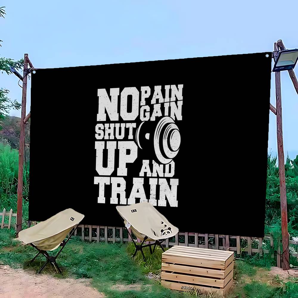 No Pain No Gain GYM Advanced P - Commercial Banner Printing review and price