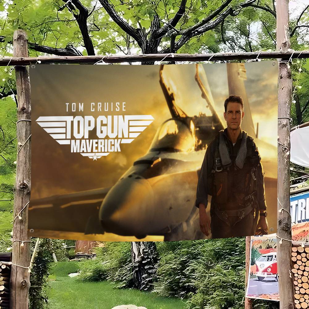 Modern Movie Top Gun Maverick  - Commercial Banner Printing review and price