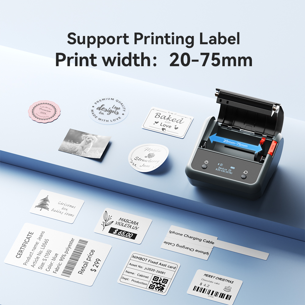 Niimbot B3S Wireless Label Pri - Commercial Label Printing Machine review and price