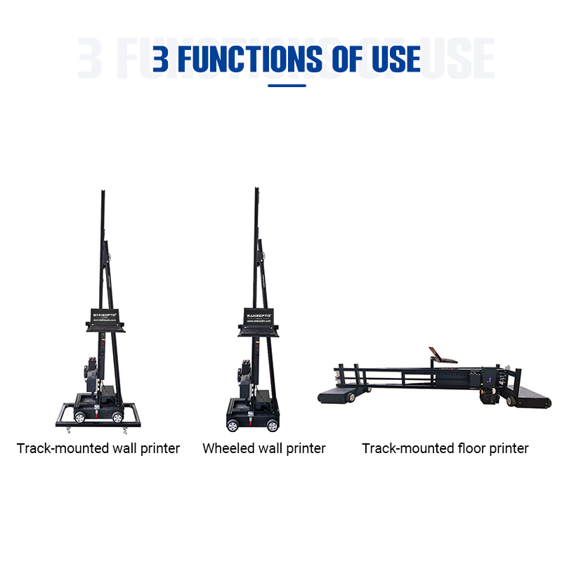2-in-1 3D Wall Floor Printer B - Commercial Wall Printing Machine review and price