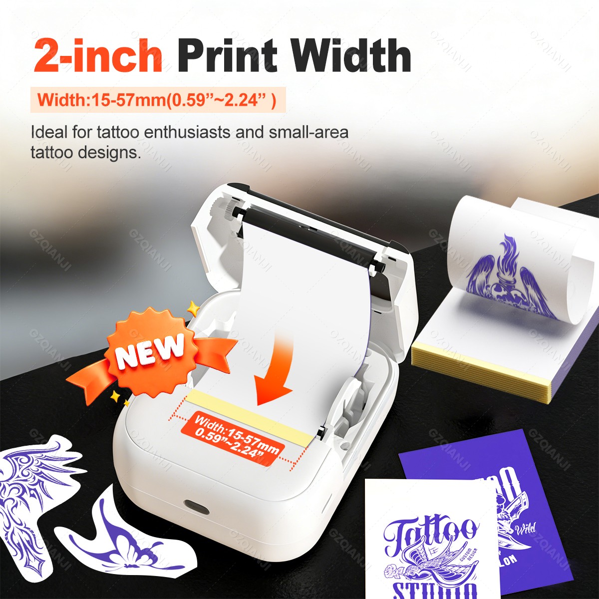 Mini Thermal Printer 57mm Wire - Printing On Commercial review and price