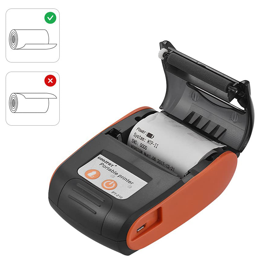 Mini Portable Thermal Receipt  - Commercial Label Printing Machine review and price