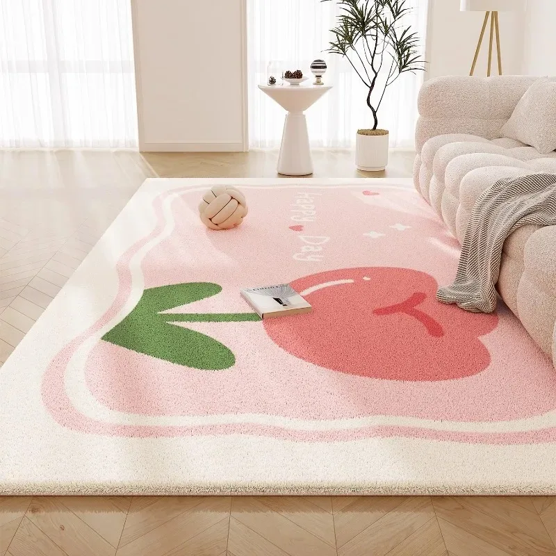 Sweet Pink Living Room Carpet  - Printing On Commercial review and price